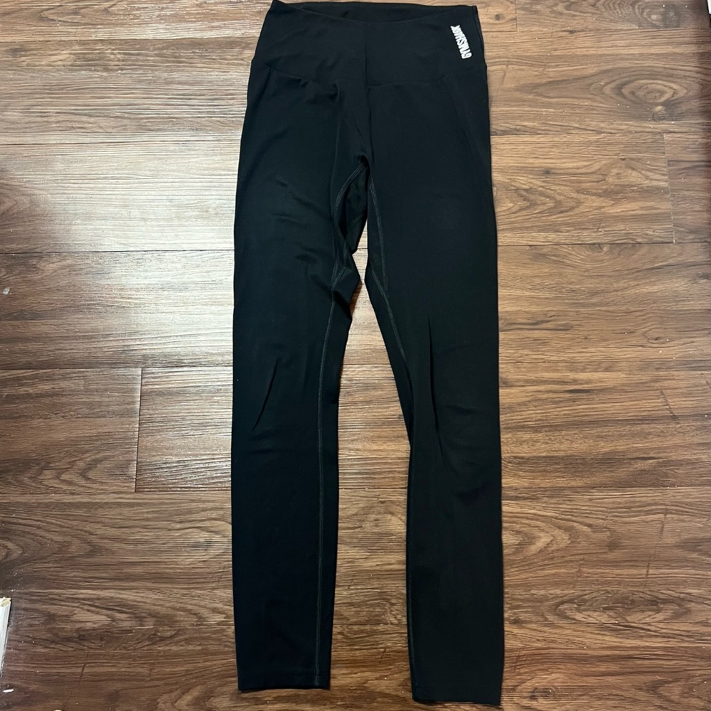 Gymshark 7/8 glute sculpt seam black leggings size small athletic pants